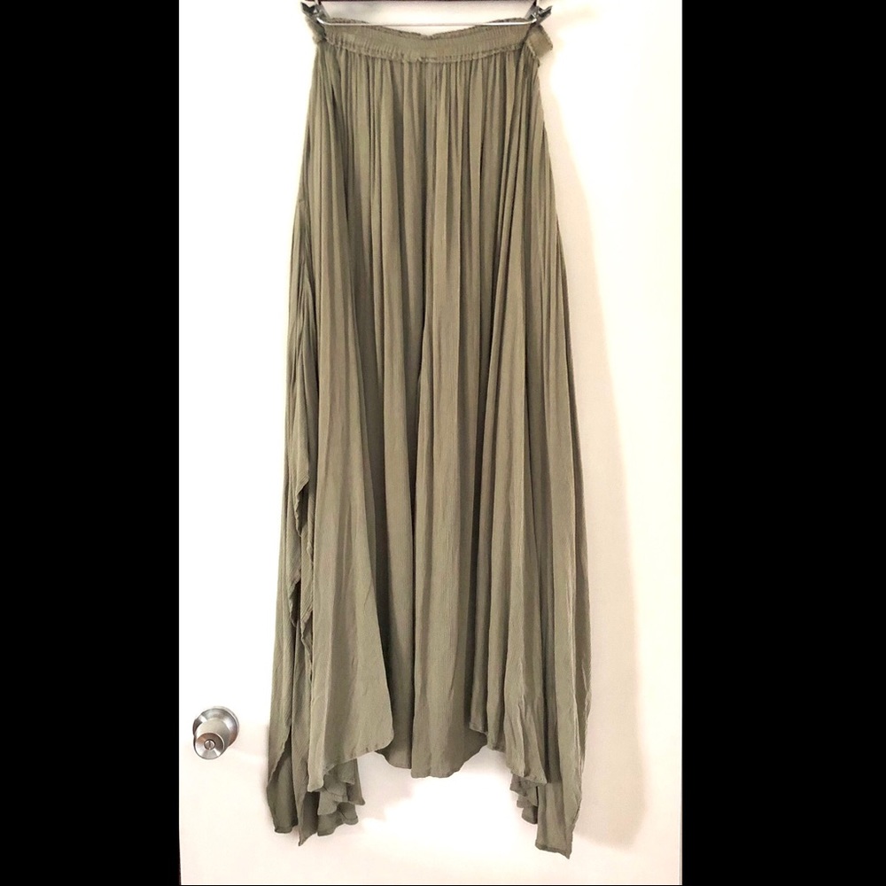 Free People flowing wide leg pants